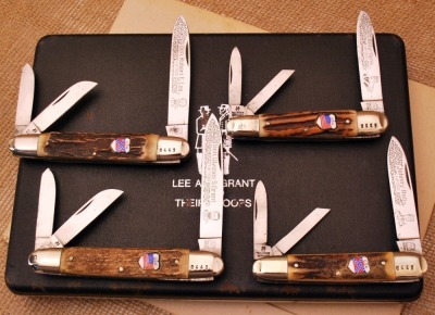 North-South Whittler Set- 4 stags