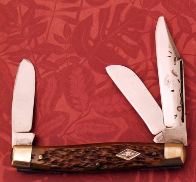 Shapleigh Diamond Edge Bone Stockman