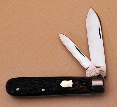 E. C. Simmons vintage bone barehead jack.