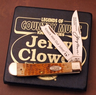 Jerry Clower Commemorative Case Trapper