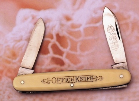 OVB Office Knife etched