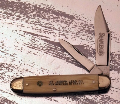 Shapleigh Etched Cattle 2 blade