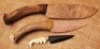 Trio of Classic Flintknapped blades - 2