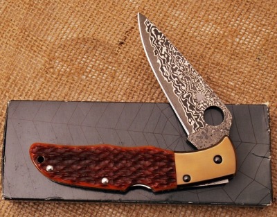 Spyderco Endura Damascus