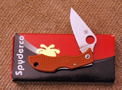 Spyderco Orange Ladybug