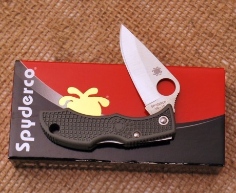 Spyderco Gray Ladybug