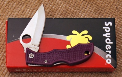 Spyderco Purple Ladybug - 2