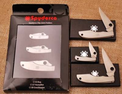 Group of Six Spyderco Slipjoints