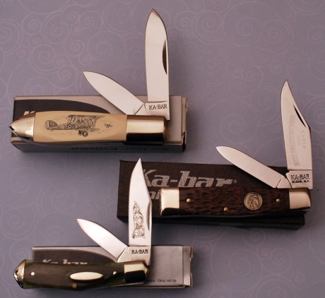 Three KA-BAR Limited Editions