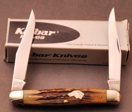 KA-BAR Stag Dogshead Muskrat