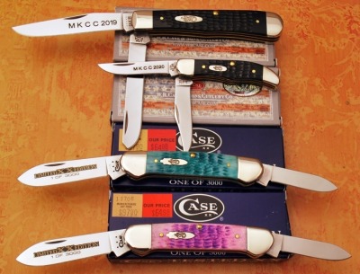 Group of Four Case Knives