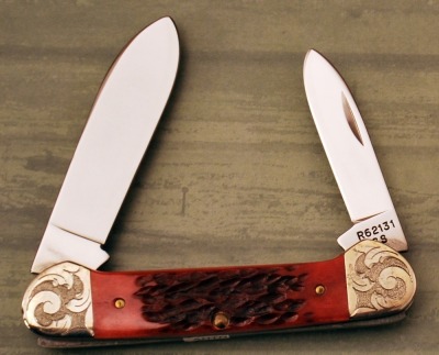 Case Scrolled Bolster Red Canoe - 2