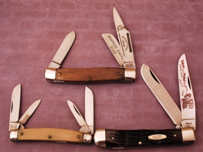 Three Memphis Knife Club knives