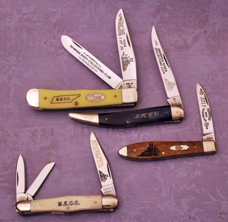 4 Memphis Knife Club Knives