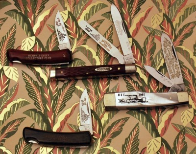 4 Memphis Knife Club Knives