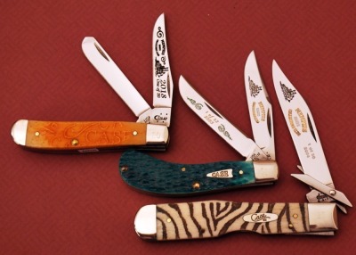 3 Memphis Collectors Club Case Knives