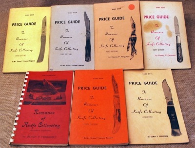 Seven Ferguson Romance of Knife Collecting Books