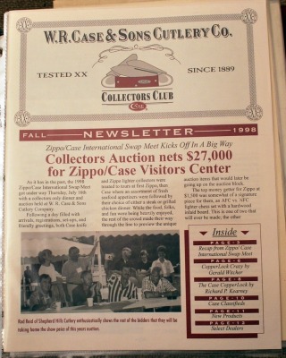 Important Collection Of Case Collector Club Newsletters - 5