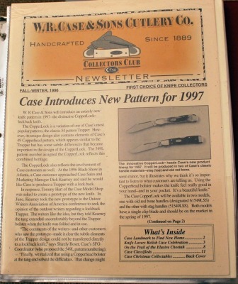 Important Collection Of Case Collector Club Newsletters - 13