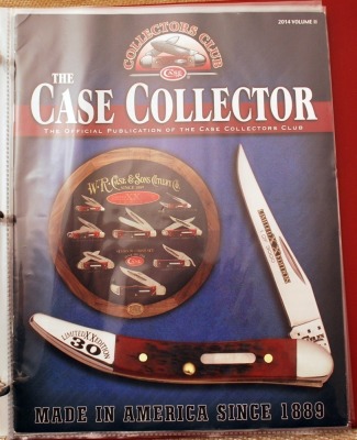 Years of Case Collectors Club Newsletters and Catalogs - 20