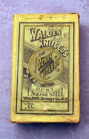 Walden Knife Coompany Vintage Box