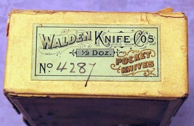 Walden Knife Coompany Vintage Box - 2