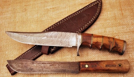 Two Fixed Blade Knives