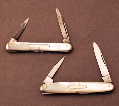 Valley Forge and Electric Pearl Handle Knives