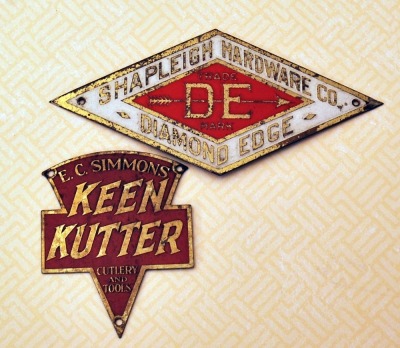 Two Small Keen Kutter and Diamond Edge Advertising Pieces