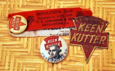 Three Keen Kutter Advertising Items