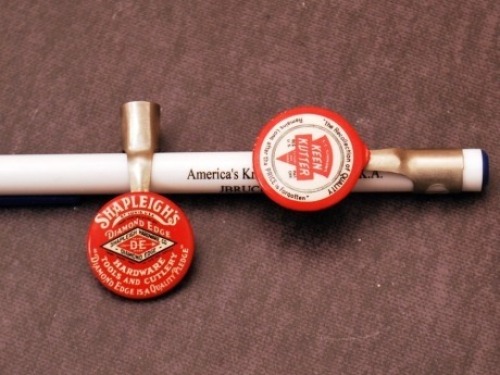 Two Advertising Pen Clips
