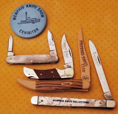 Four Memphis Knife Club Knives