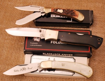 Bulldog, Blackjack & Boker Plus Folders