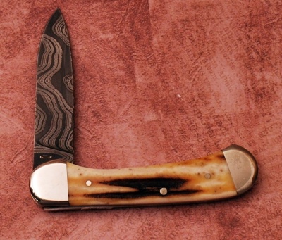 Don Hanson Stag Damascus Canoe - 2