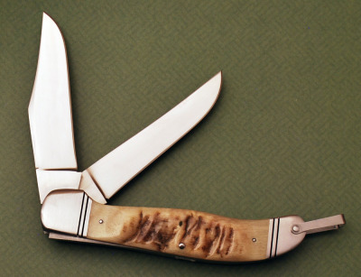 W. J. McDonald Sheep horn Folding Hunter - 2