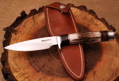 Randall Stag Drop point Model 26