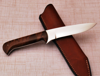 Josh Smith Handmade Drop Point Hunter - 2