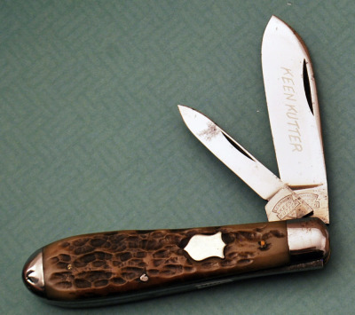 Etched Simmons Keen Kutter Teardrop Jack