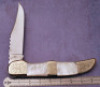 Fight'n Rooster Pearl English Display Knife - 2