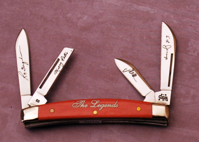 Case "The Legends" Four Blade Small Congress