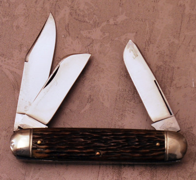 Shapleigh 3-Blade Peachseed bone Cattleman - 2