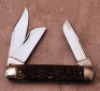 Shapleigh 3-Blade Peachseed bone Cattleman - 2