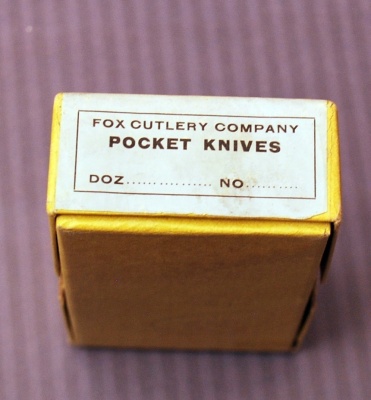 Fox Cutlery Co Vintage Knife Box - 2