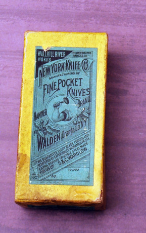 Vintage New York Knife Co Box