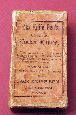 Jack Knife Ben's Vintage Pocket Knife Box