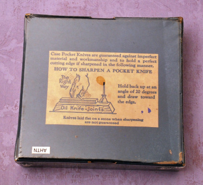 Vintage W.R. Case & Sons Knife Box - 3