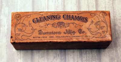 Vintage Dennison Mfg Co Cleaning Chamois