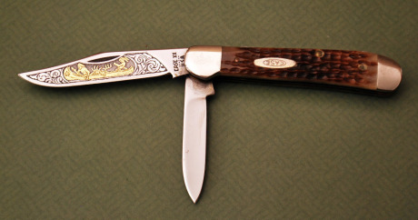 Shaw-Leibowitz Engraved Case Copperhead