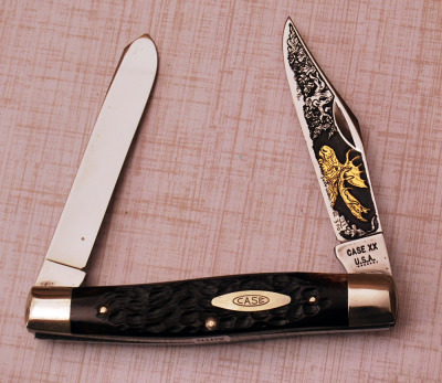 Shaw-Leibowitz Engraved Case Moose Pattern