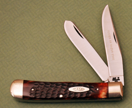 Case 70's Bone Stainless Trapper